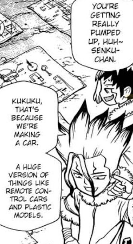 A thread of all Sengen moments/panels