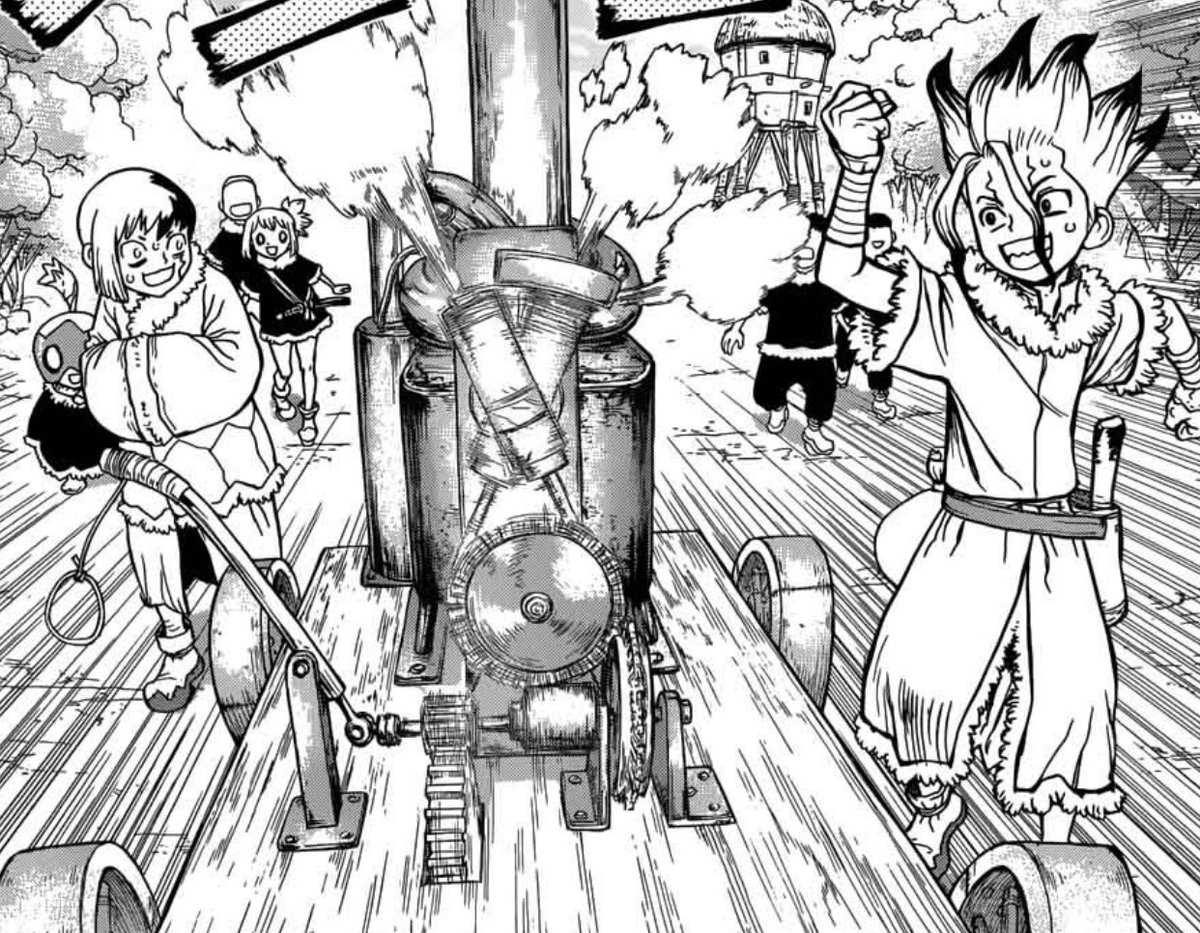 A thread of all Sengen moments/panels