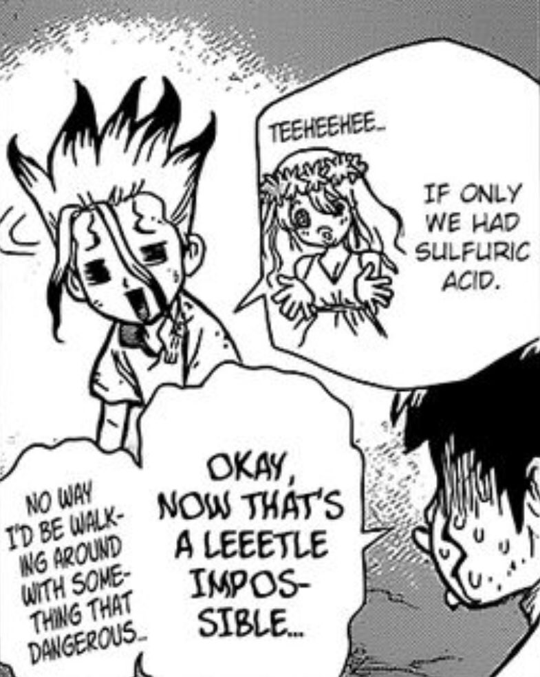 A thread of all Sengen moments/panels