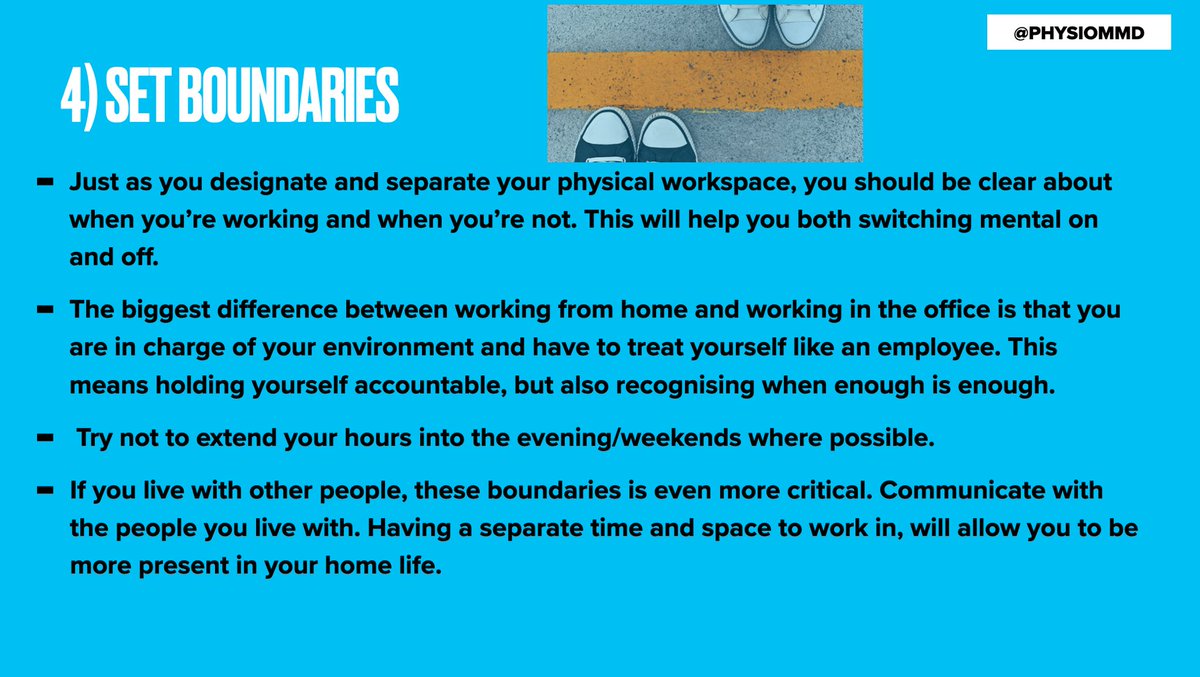 Working From home tips 📈🧠🕺🏽
small manageable steps are key