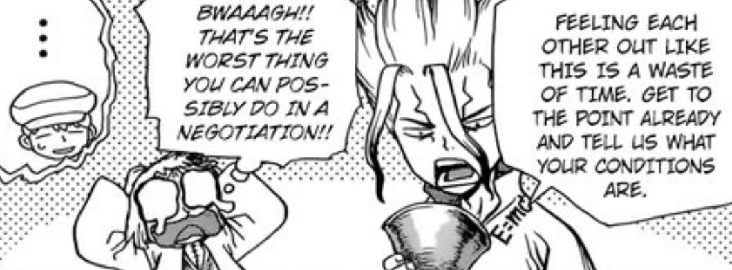 A thread of all Sengen moments/panels