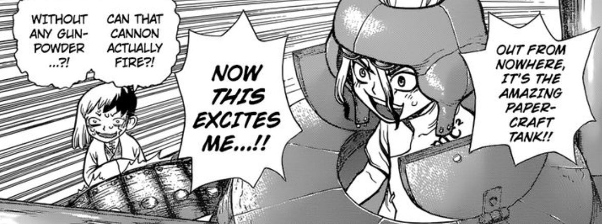 A thread of all Sengen moments/panels