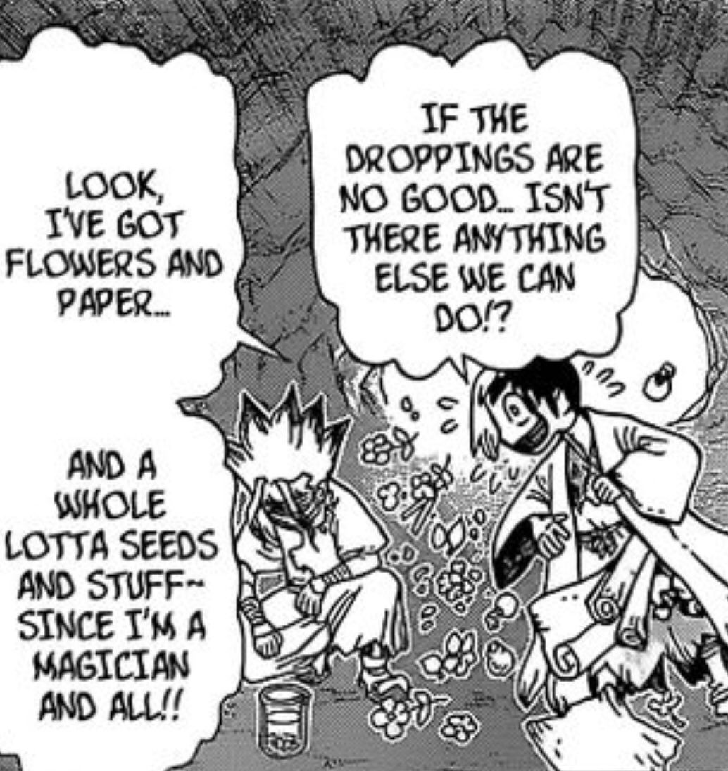 A thread of all Sengen moments/panels