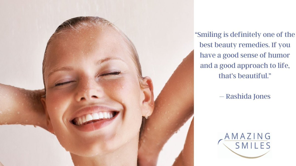 JandaliDMD's tweet photo. “Smiling is definitely one of the best beauty remedies. If you have a good sense of humor and a good approach to life, that’s beautiful.”
– Rashida Jones

#amazingsmiles #dentistry #dentist #dental #smile #odontologia #dentista #teeth #orthodontics #dentalcare #dentalimplants https://t.co/xUVj8fYi5d
