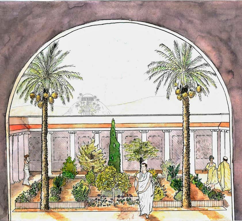 RomanMiddleEast's tweet photo. King #Herod had a Bonsai garden - more than 2,000 years ago, miniaturized trees decorated his palace in #Jericho, in what could have been a display of the ruler’s power over nature – and his fealty to Rome. 
https://t.co/ngWh471pG9 #RomanMiddleEast #Archaeology #RomanArchaeology https://t.co/a3jZMgRU3J
