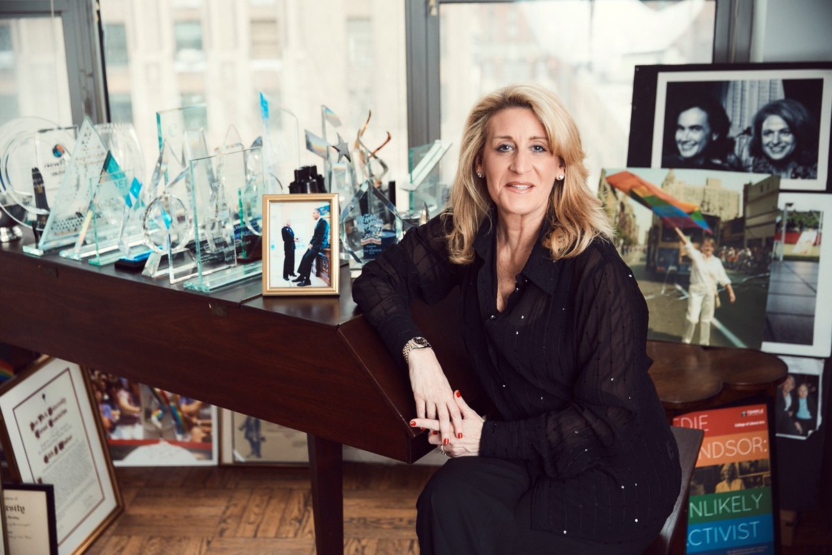 FreemanLibrary's tweet image. Thanks to Freeman alum Judith Kasen-Windsor for speaking to our students about her widow&apos;s landmark Supreme Court case fighting for same sex marriages. @hcpslib @prism @DSFMrMarshall #inclusion