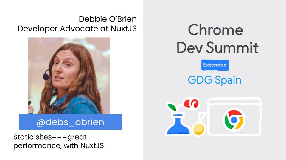 andreuibanez's tweet photo. Una hora !!! (a las 18:30) para dar comienzo al #chromedevsummitExtended del @GDG_ES Ponentes SÚPER INTERESANTES te pondrán al día de tecnologías y tendencias en el desarrollo web https://t.co/B4BwpeAkZa info en  https://t.co/lvJXXy1q8O https://t.co/bXkU79Q7Qt