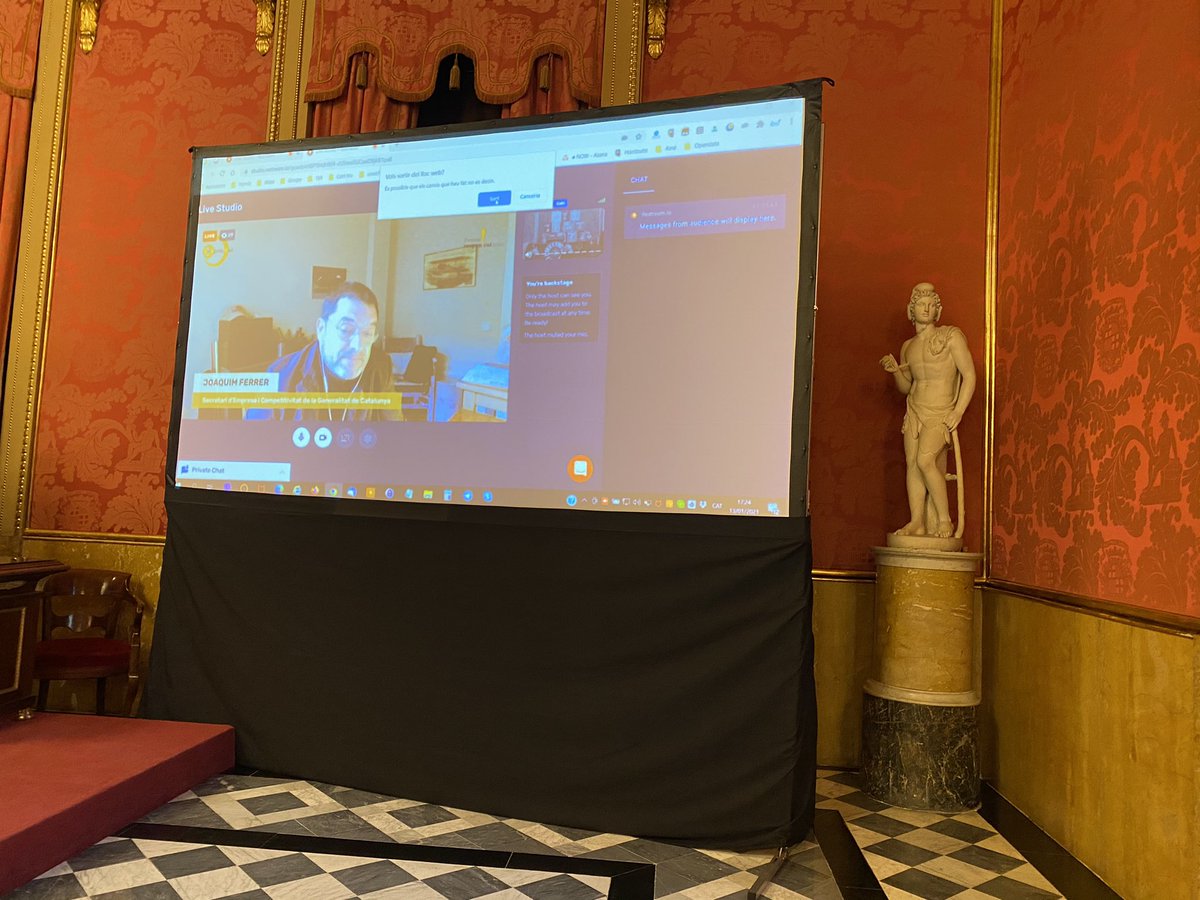 respon_cat's tweet photo. Parlaments finals Acte #PremisResponcat2020 secretari d’Empresa i Competitivitat Joaquim Ferrer @empresacat “ara més mai hem d’avançar en gestionar de manera responsable per millorar impacte i reduir desigualtats, s’ha de fer passos valents en aqueta direcció” https://t.co/Xfzlg30oEN