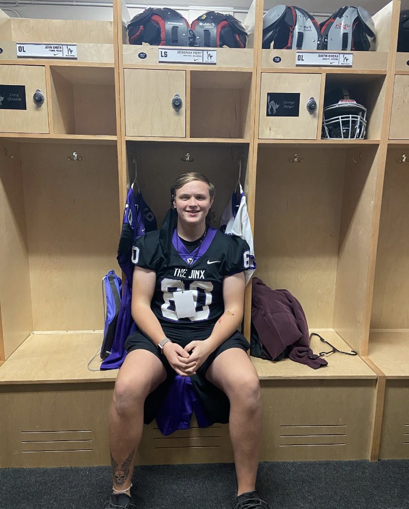 Thankful for the opportunity @CoachStrongSC <a href="/CoachGriffSC/">Brad Griffin</a>  <a href="/BuilderFootball/">SC Builder Football</a> Next Stop, Winfield Kansas💜🖤