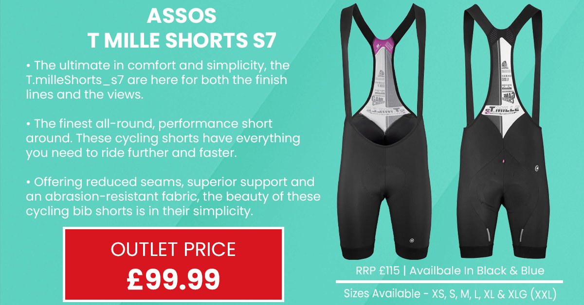 assos t mille s7 bib shorts