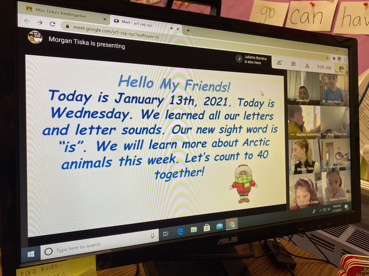 misstiskaa's tweet photo. Continuing our everyday routine on remote learning today with our Morning Message and practicing our uppercase A’s 🤩 @HamptonBaysES #WeAreHb #HbStrong https://t.co/LPnWIVV0rF