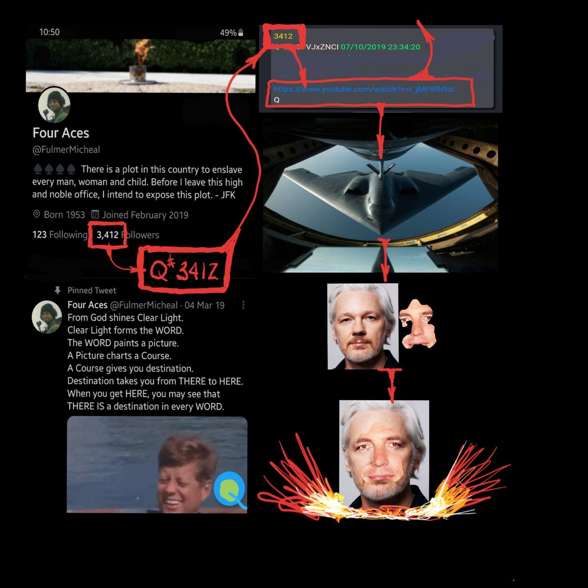 " Definitely worth repeating !  How many A-Bombs can the public handle? Can the world swallow the TRUTH ?" Losing My Religion B-2 Stealth Bomber Takeoff