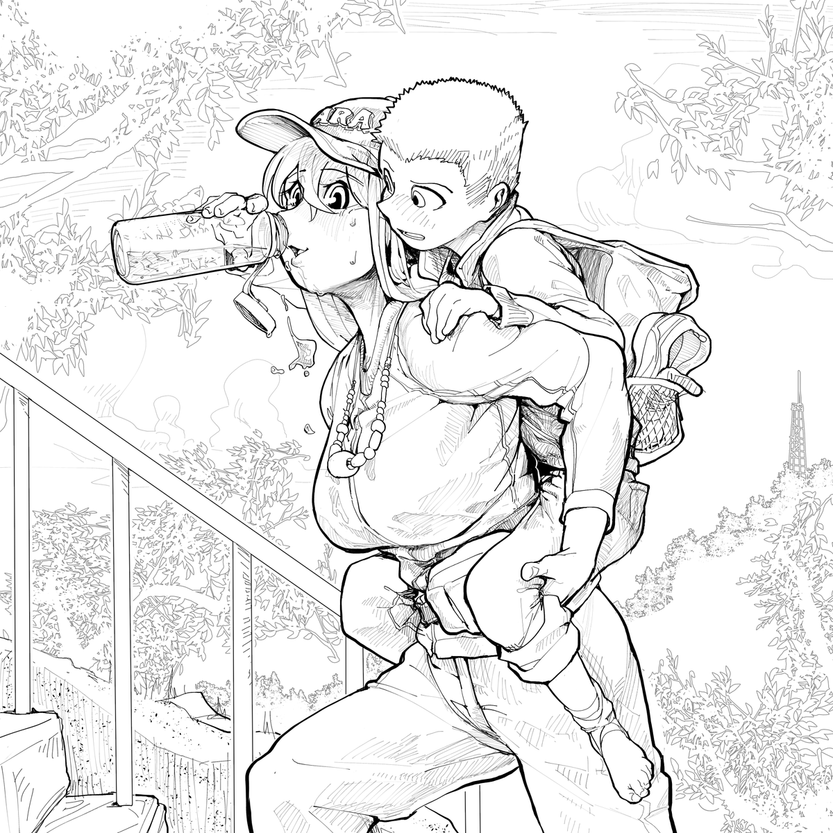 more tinkering with previous drawings to satisfy my OCD 