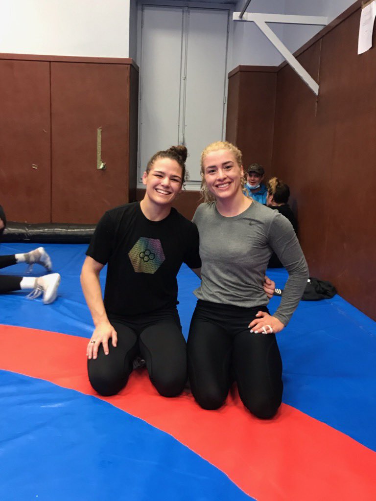 DMVRTC's tweet photo. Helen & Kayla working with Team USA Womenβs wrestling coach, Terry Steiner! π―
β’β’β’
#teamusa #womenswrestling #dmvrtc https://t.co/JqC2oIBBTm