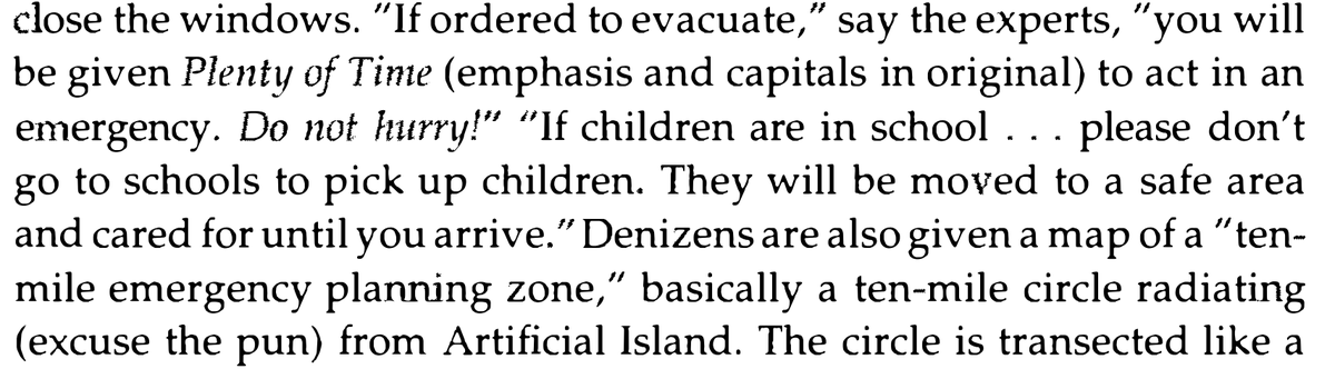 Also, here, the way the supposedly rational plan is supposed to just trample over the "irrational" areas of family and domesticity and ordinary human emotion