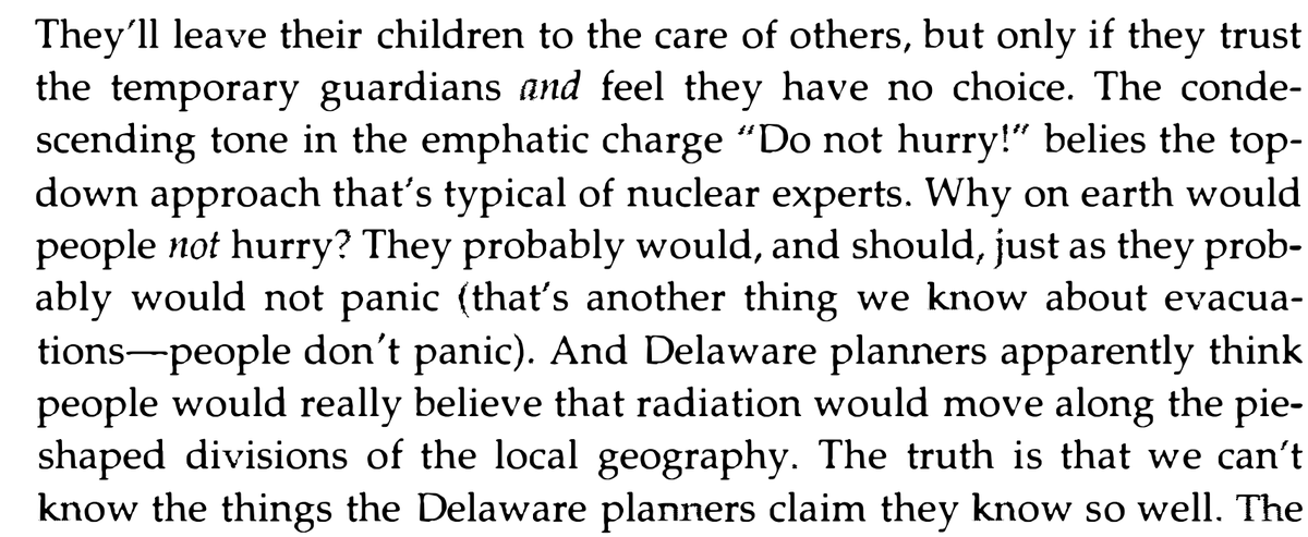 Also, here, the way the supposedly rational plan is supposed to just trample over the "irrational" areas of family and domesticity and ordinary human emotion