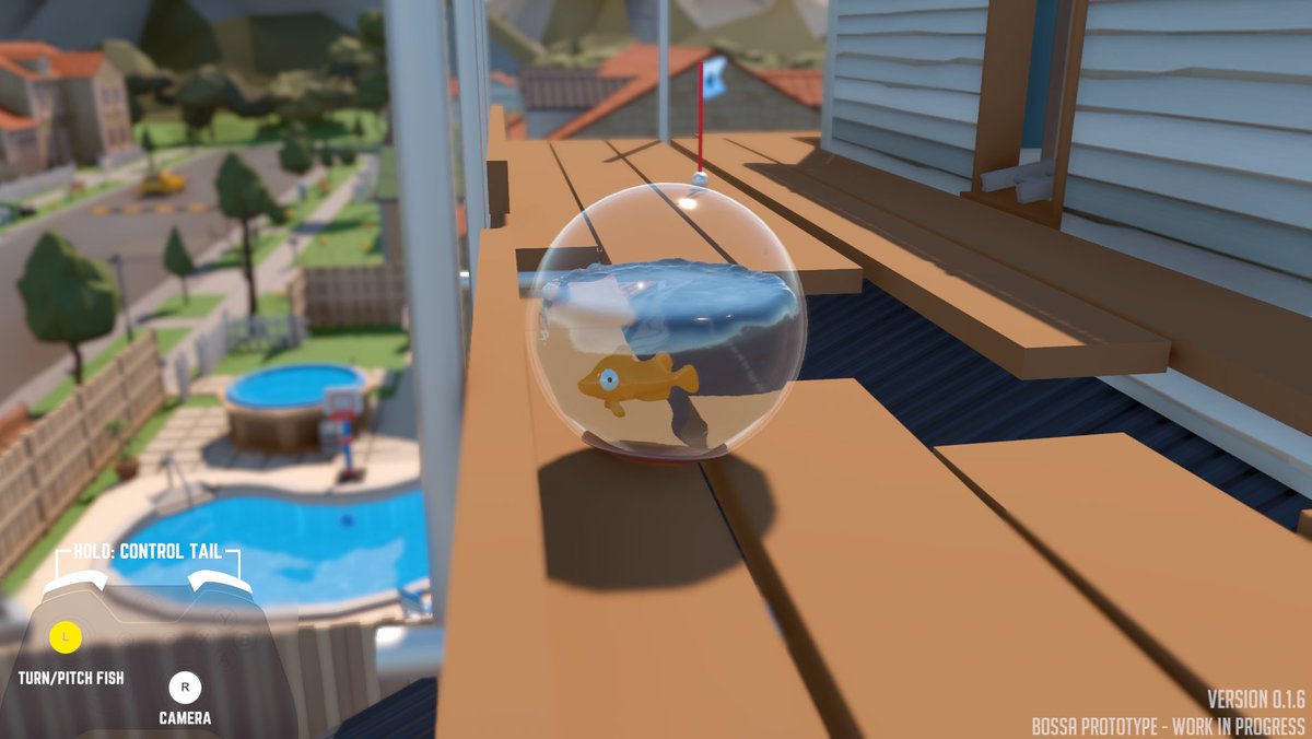 Had some interesting feedback from early playtests of I Am Fish that felt the game was a step back from the prototype they played last year.And yes on the surface the prototype (left) looks further along than the full game (right), but here's why it isn't:1/3 #gamedev