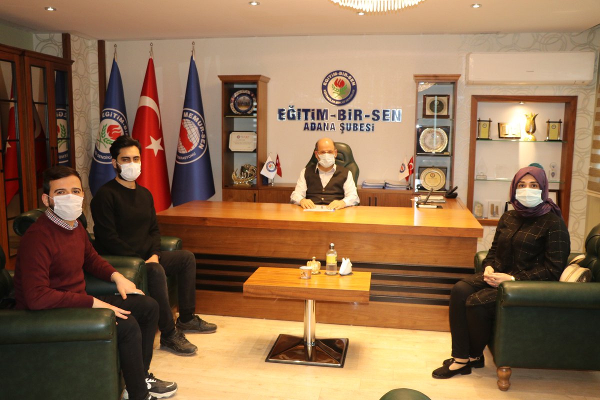 PİKTES(Suriyeli Çocukların Türk Eğitim Sistemine Entegrasyonu Projesi) kapsamında Adana’da görevli öğretmenlerden; İbrahim Kılıç,Hilal yaramış,Volkan Menekşe sendikamızı ziyaret ettiler. Projenin detayıyla ilgili bilgi verip, dosya sundular.#piktes