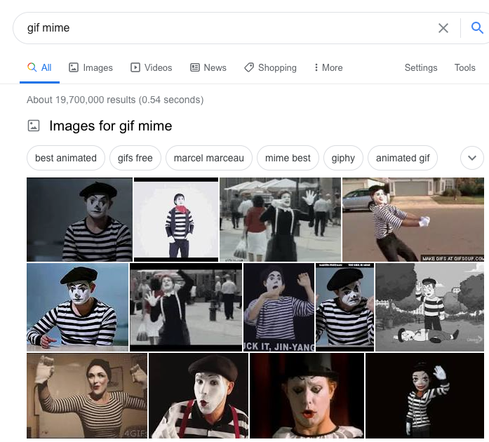 Needed to double check the mime type for a gif today, forgot a crucial search term.
