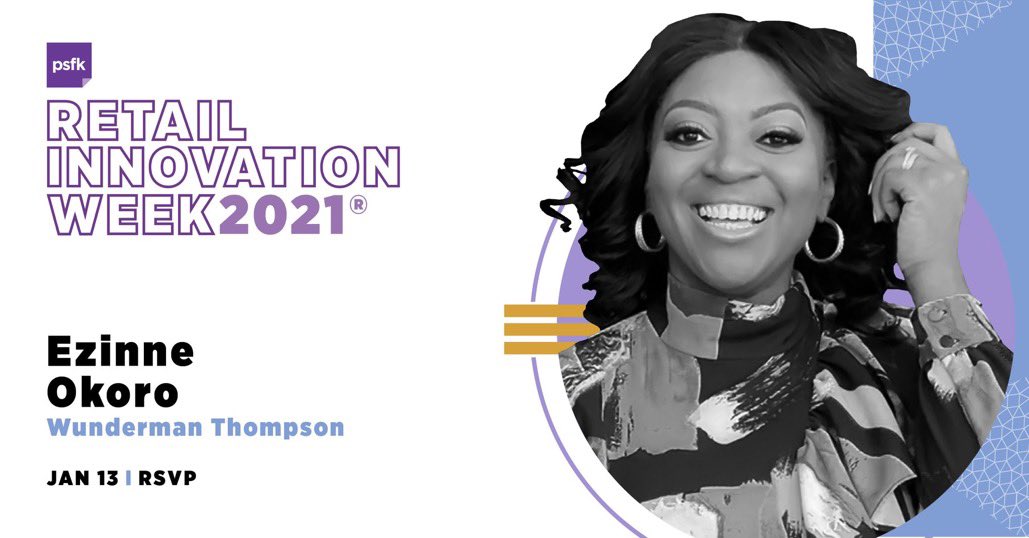 IAmEzi's tweet photo. Talking culture, diversity, inclusion &amp; equity at the @PSFK #RIW21 https://t.co/dwaMgbQsb9