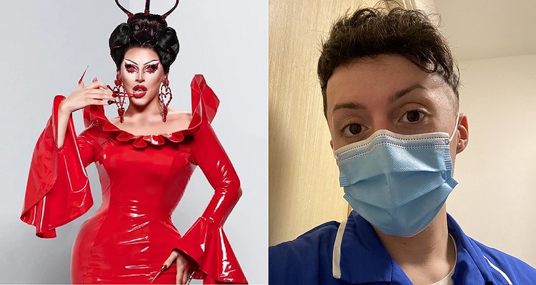 AttitudeMag's tweet photo. RPDR UK's Cherry Valentine on working as nurse during pandemic: 'I feel so privileged to be able to help':

https://t.co/psQufzQJjD https://t.co/ODxFcR1fIt