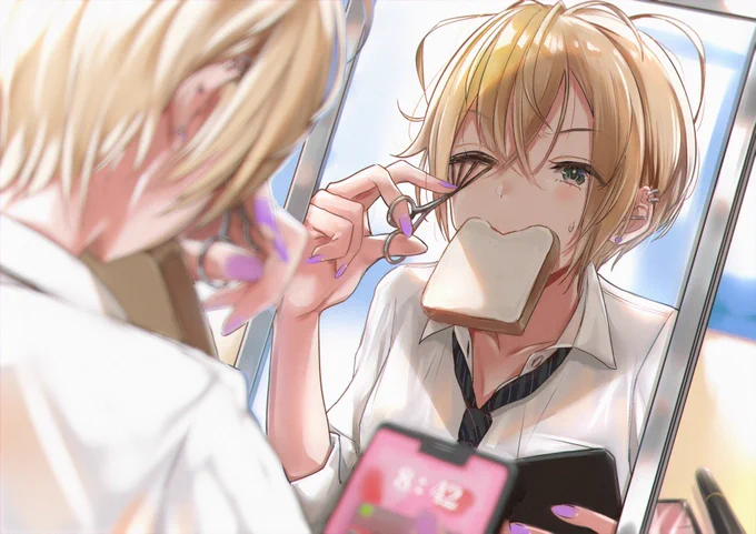 8時42分
#後輩ちゃん 