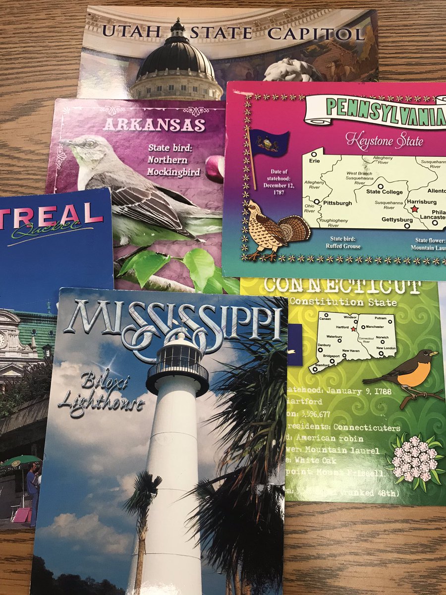 uranium4496's tweet photo. We're starting to receive postcards for the Iditarod Postcard Challenge! Looking forward to learning more about our states and sharing about SD! @IditarodEdu https://t.co/RULGcKtLR4