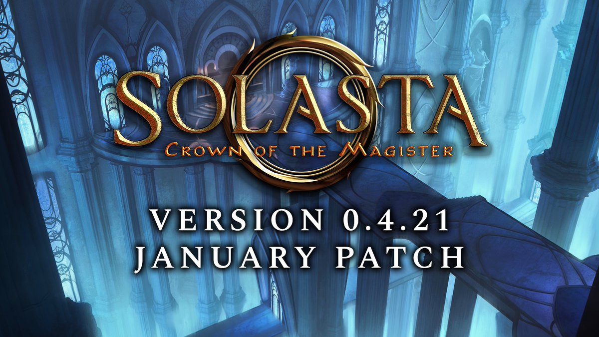 #Solasta January Patch is now out! Plenty of bug fixes, and we also sneaked in the spell component system and passive Arcana checks to recognize hostile spells during combat! 🪄

🕮You can read the patch notes here: 🕮steamcommunity.com/games/1096530/…

#gamedev #indiedev #crpg