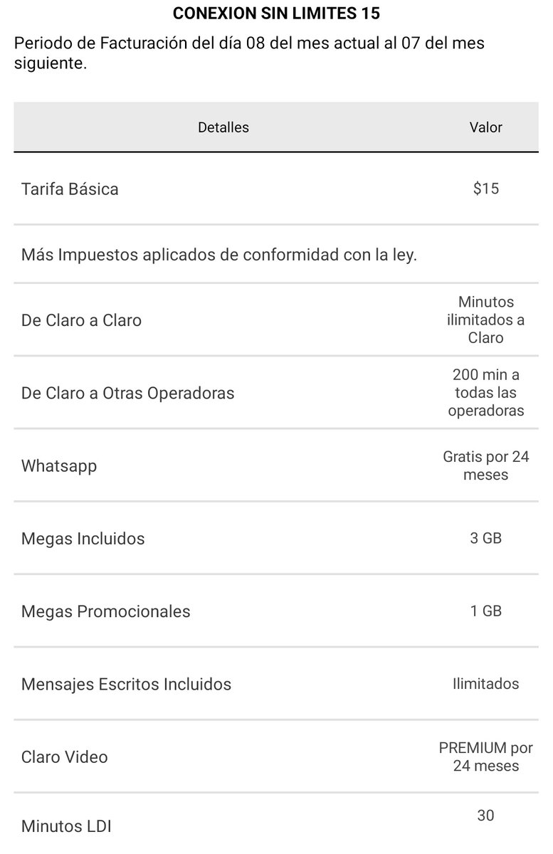 CPVV89's tweet photo. @ClaroEcua este era mi plan. Dice de claro a claro (minutos ilimitados), de claro a otras operadoras (200 minutos a todas las operadoras). Los ilimitados a claro se activan luego de los 200 primeros minutos (no a otras operadoras).  Eso sin contar que mi plan era controlado. 😠 https://t.co/OlaB21oF4l