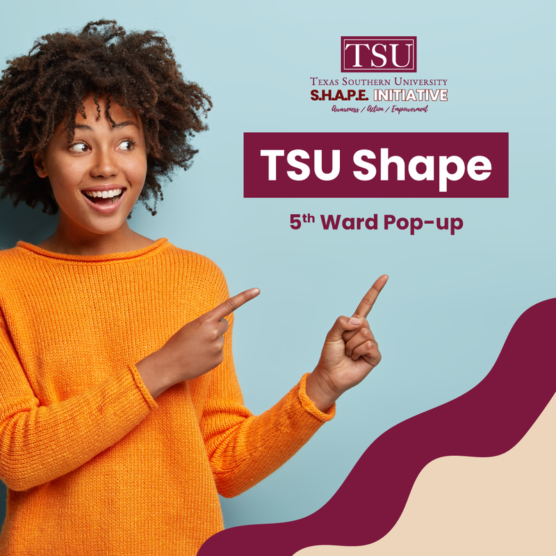 ShapeTsu's tweet photo. We are doing a little pop-up - a little testing - a little talk about sex-ed. 🙌🏿
TODAY between 12pm - 4pm.
See you soon!
#5thWardPopUp #HoustonPopup #endhivhouston #hivtesting #tsushape #tsushapeyes #tsucommunity #tsushapeinitiative #3rdward #freehivtesting #htx #houstontx https://t.co/NHZsoCSZAI