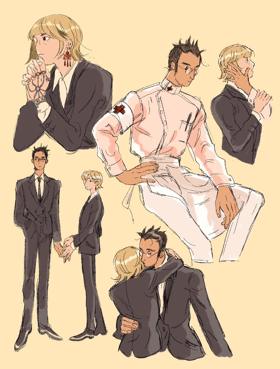 I’ve deleted the side acc where most of my HxH art was but I still like these leopikas so you can have them ! My treat