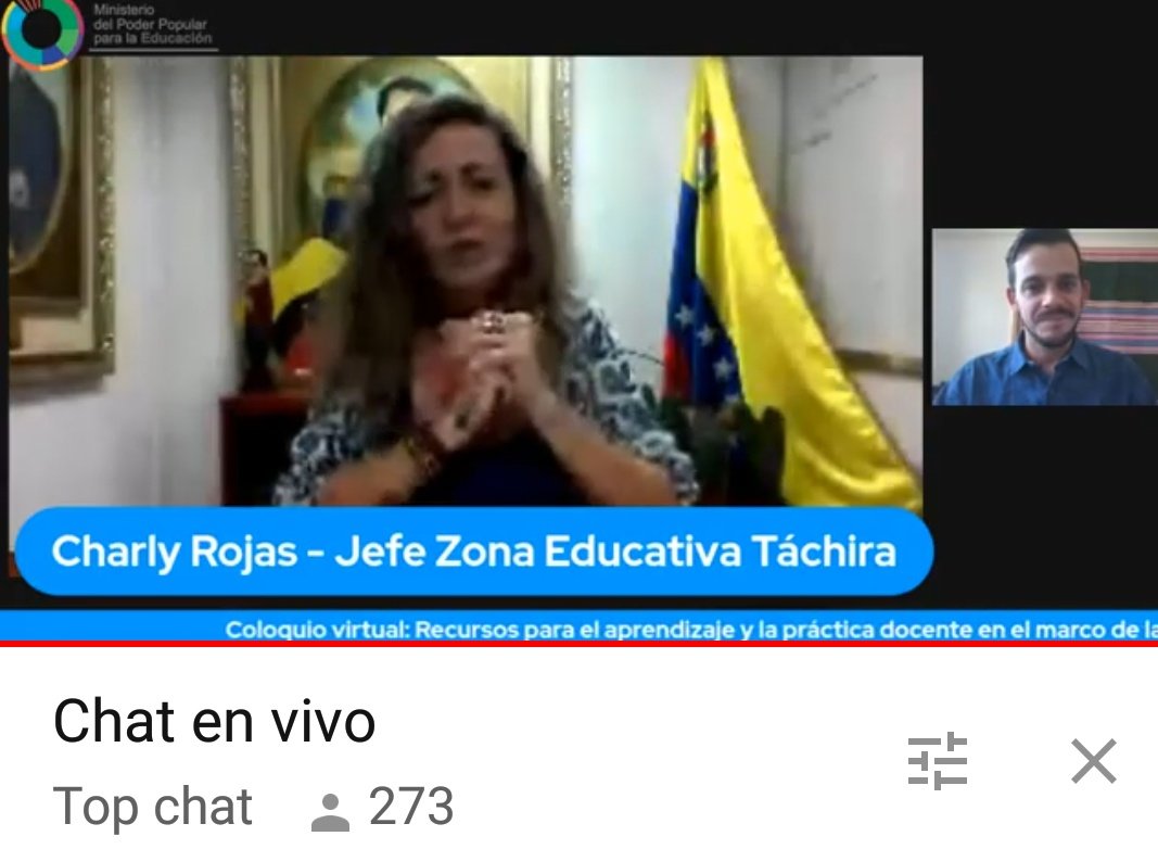 Felicitar a la prof <a href="/charlychaves/">Charly Rojas Chaves</a> por dar a conocer el trabajo realizado por la Triada Educativa en las instituciones de nuestro Estado Táchira🤝 Valorando el esfuerzo y dedicación.  @RedEducUribante <a href="/Annydednna/">Dednna Táchira</a> @ZonaEducTachira