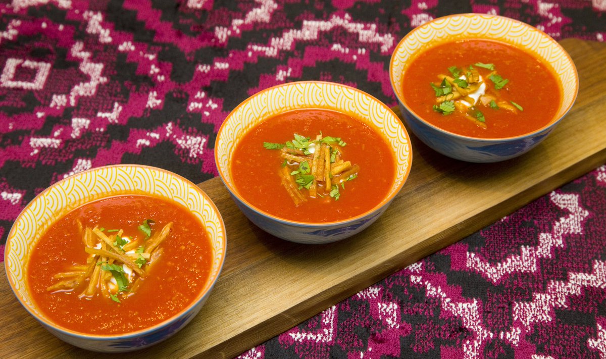 RECIPE: This Mexican Tomato Lime Soup from <a href="/jillstable/">Jill Wilcox</a> is just the ticket on a cold winter night. tinyurl.com/y6stgwj2 #ldnont