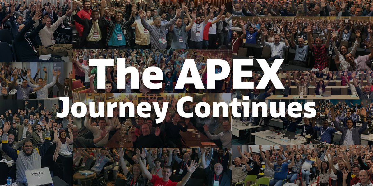 joelkallman's tweet photo. The Oracle APEX Journey Continues

https://t.co/9QSwlXgiSq

#orclapex #oracle #LowCode #MOCA https://t.co/a434KOKjJP