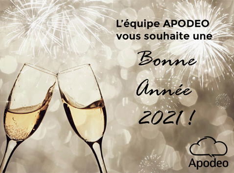 Apodeo14's tweet photo. Apodeo vous souhaites une Bonne Année 2021 ! 🥂
Chers clients, chers amis, nous avons hâte de vivre ensemble de nouveaux moments de partage, de joie et de travailler sur de nouveaux projets.
Merci d’être chaque jour de plus en plus nombreux à nous suivre !
#bonneannee2021  #LMS https://t.co/KonoEr1Sny