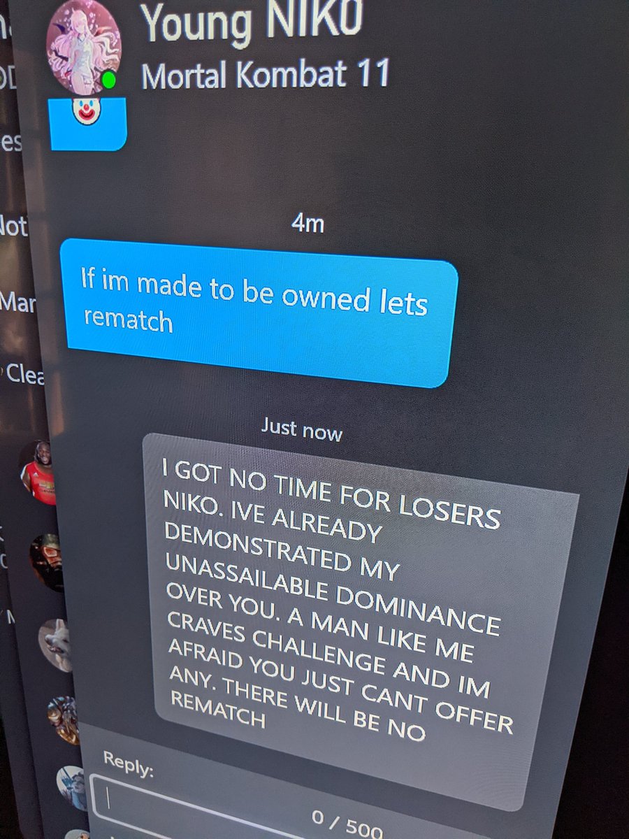 HAHAHAHA THE REMATCH REQUEST. THIS IS ALWAYS MY FAVORITE PART