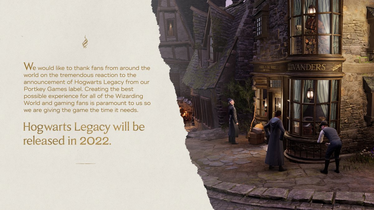 Hogwarts Legacy on X: We're overwhelmed with gratitude for the response to Hogwarts Legacy from fans around the globe. The team is working hard to deliver the best possible experience on all