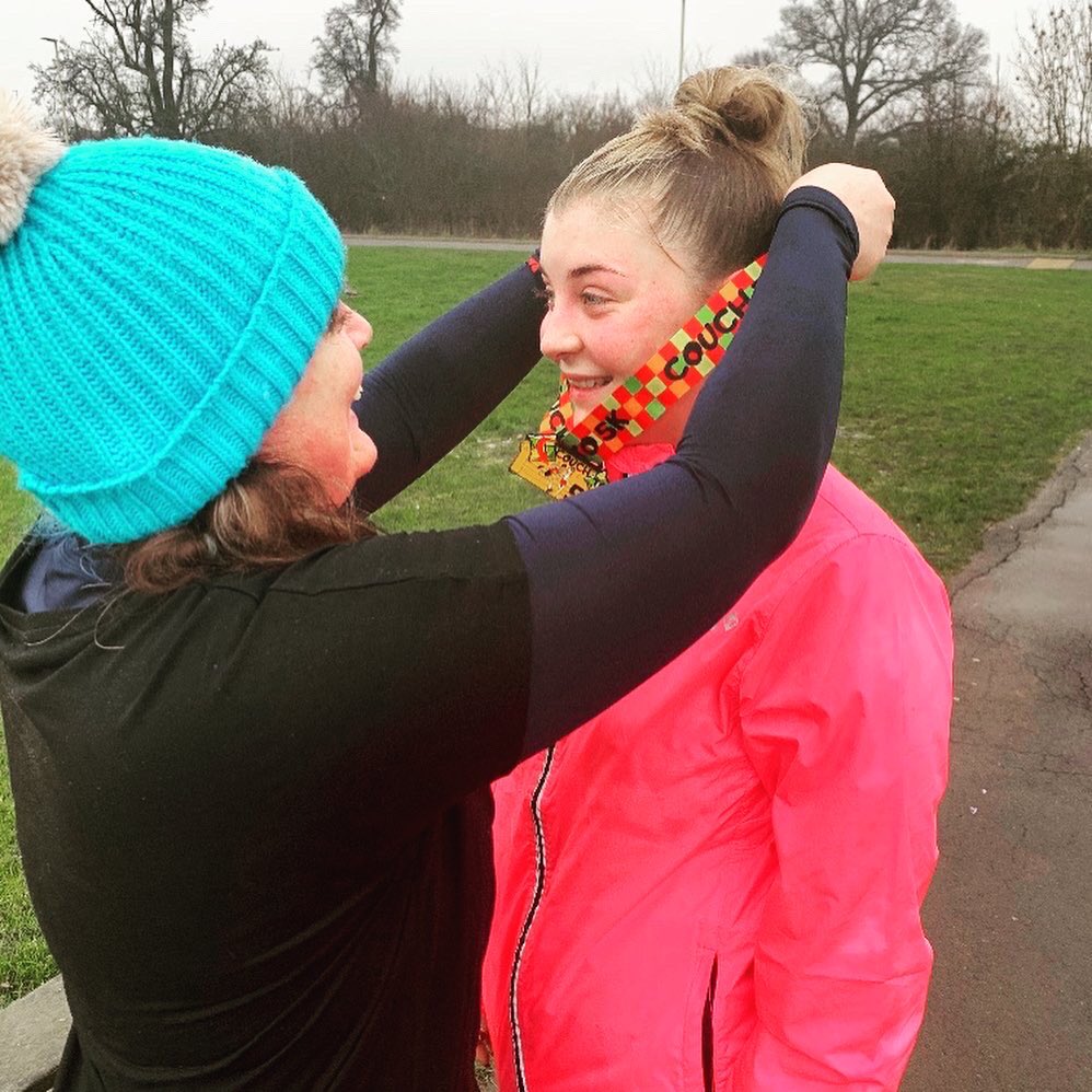 blingthingltd's tweet photo. How perfectly does this expression capture the feeling of completing the C25k? Becky’s daughter graduated on New Year’s Day. What a wonderful way to start the new year! #c25k #run #runner #2021goals #ukrunchat https://t.co/NRecGHL27p https://t.co/6tEfaHsbjz