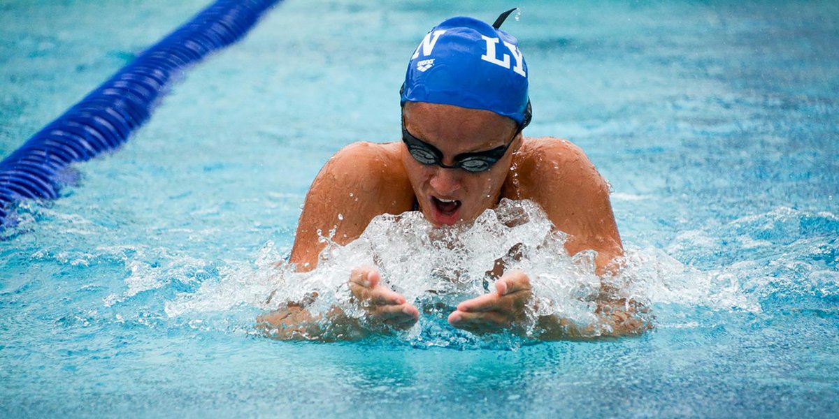 Lynn_Knights's tweet photo. Rebecca Matthews was the back-to-back @NCAADII National Championship in the 200 breaststroke in 2015 and 2016. Matthews was also named the 2015-16 @D2SSC Woman of the Year. #LynnWSwimming #Lynning https://t.co/La0ZhUPtHx