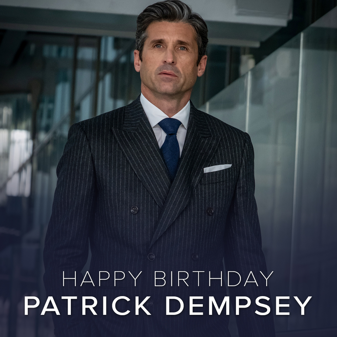 All about the money. Happy Birthday, Patrick Dempsey! 