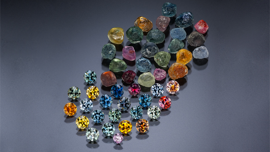 GIA on Twitter "These rough and faceted Montana sapphires from Rock
