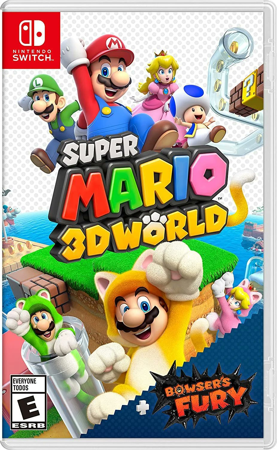Boxart definitivo de Super Mario 3D World + Bowser's Fury y comparativa con  el anterior - Nintenderos