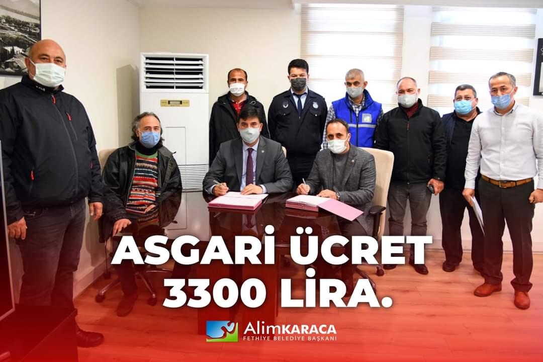 Halkci_Baskan's tweet photo. #FethiyeBelediyemizde çalışan personellerimiz için asgari ücreti 3300 TL olarak belirledik. İçinde bulunduğumuz ekonomik şartlar doğrultusunda, emekçilerimizin yaşam koşullarının daha iyi hale gelebilmesi için elimizden geleni yapacağız. Hayırlı Olsun
#halkinbaskanialimkaraca https://t.co/veh7kND5q4