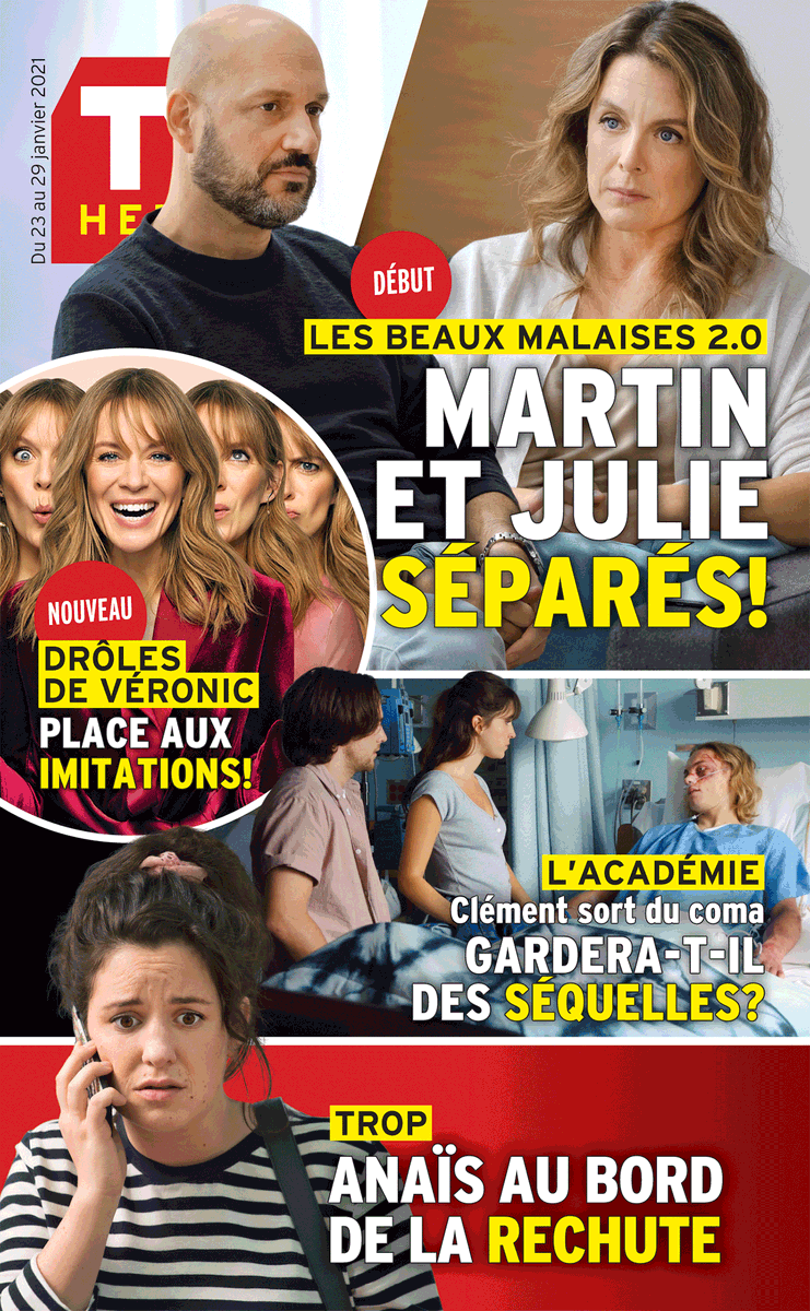 TVHebdo's tweet photo. Couverture du 23 au 29 janvier 2021. https://t.co/97HNGysWO8