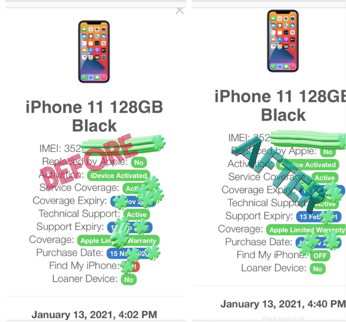 Fresh imei lost with Info owner on screen unlocked. Big Thanks for <a href="/ToolsIcloud2020/">PROKIT❤️</a> The best tools in 2021 🎉✅🙏🔥🔥