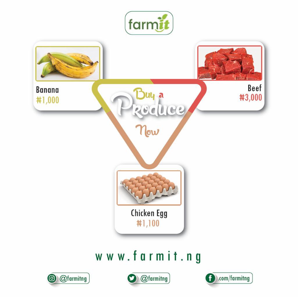 FarmitNG's tweet photo. @farmitng is your best plug for Farm Fresh Products daily🥳 Orders &amp; Delivery Available call 0809 598 4000 today! 
.
#farmitng #farmfresh #agriculture #agricinsurance #agriculturelife https://t.co/ilnyC9Dlpv