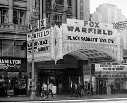 San Francisco became home to a thriving music scene… and as time went by more venues opened and gained prominence as a stop for the great touring musicians of the day. The one that we are focused on for today’s purposes is the Warfield.