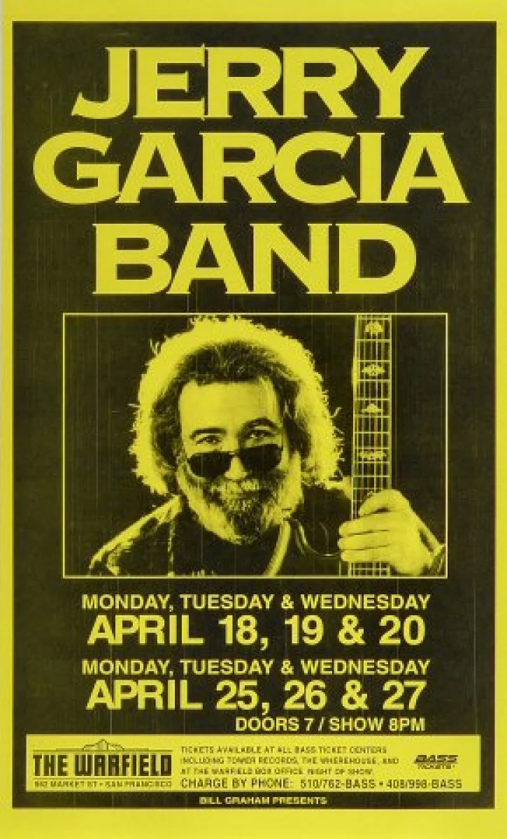 We’re released as two double albums. Reckoning and Dead Set. Jerry Garcia made the Warfield his go to venue in San Francisco playing there 88 times with his solo band.
