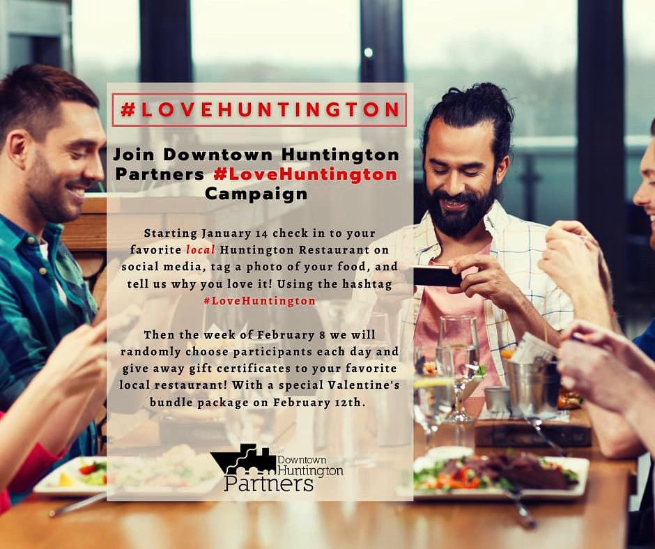 ItsDHP's tweet photo. Hey Huntington check out her newest campaign #lovehuntington. https://t.co/9tmvythOCq
