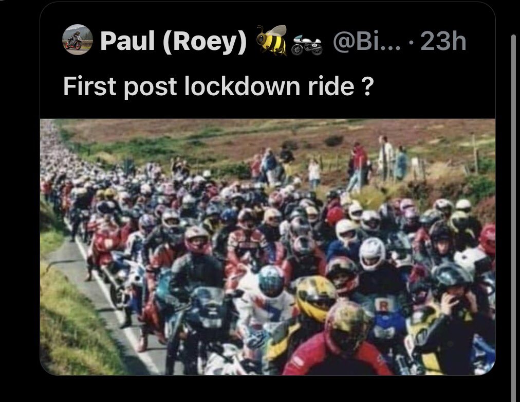 nes5y's tweet photo. @edwardsjordan21 Hi! Take care and stay safe, maybe talk to some of your biker buddies and look forward to this! 🏍🏍🏍🏍🏍🏍 x https://t.co/O7pjaQRpfn